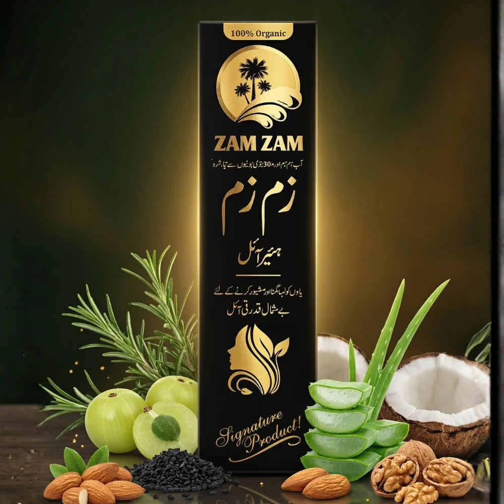 ZamZam Hair Oil – 30+ Herbs
